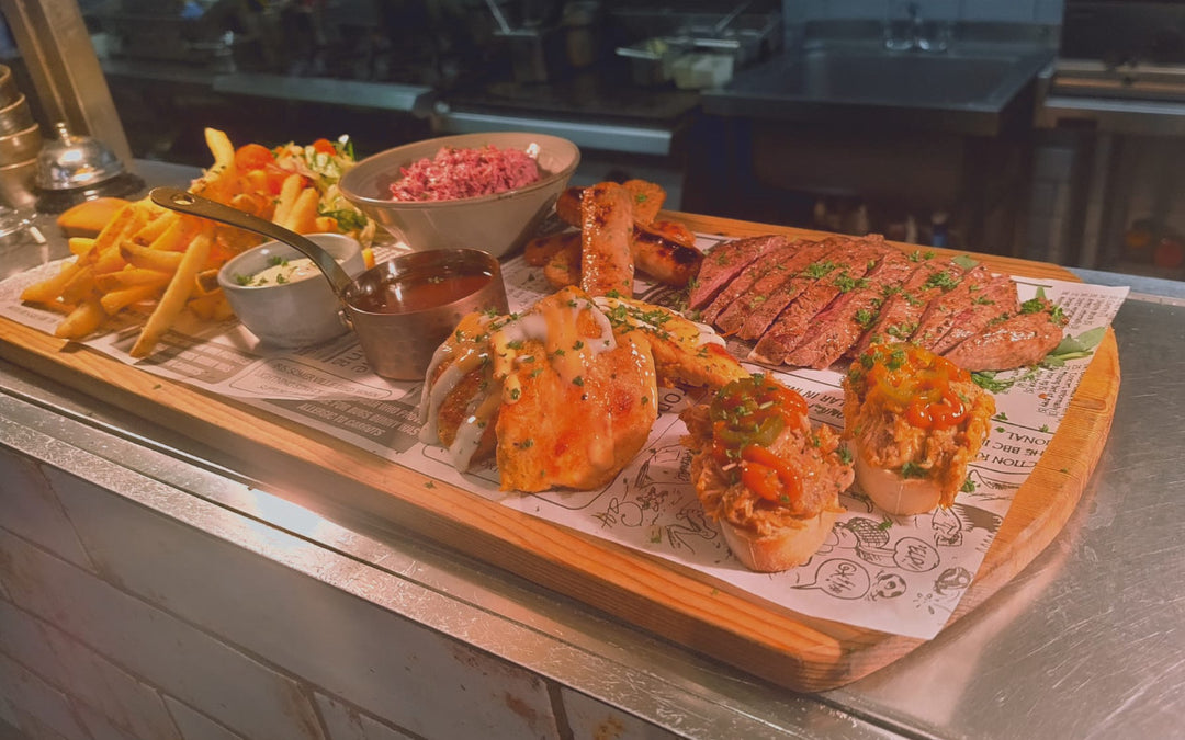 Fumo Ryde – Meat Sharing Platter with Wine Only £55! (usually up to £69.99!)